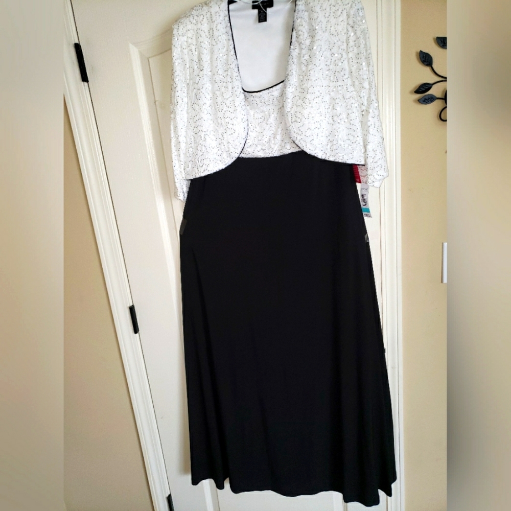 Black & White formal dress